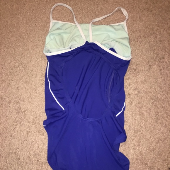 Blue Nike swimsuit. - Picture 2 of 4